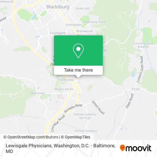 Mapa de Lewisgale Physicians