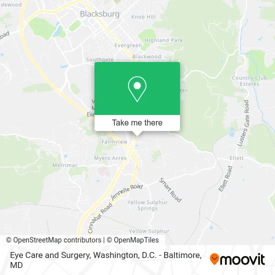 Eye Care and Surgery map