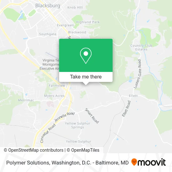 Polymer Solutions map