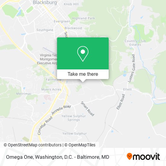 Omega One map