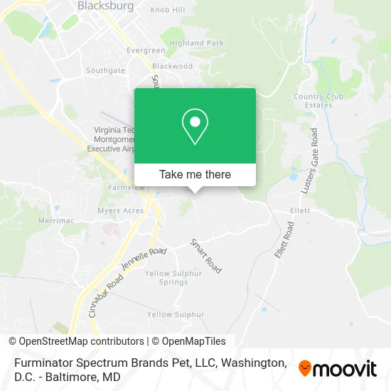Furminator Spectrum Brands Pet, LLC map