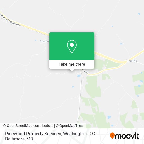 Mapa de Pinewood Property Services