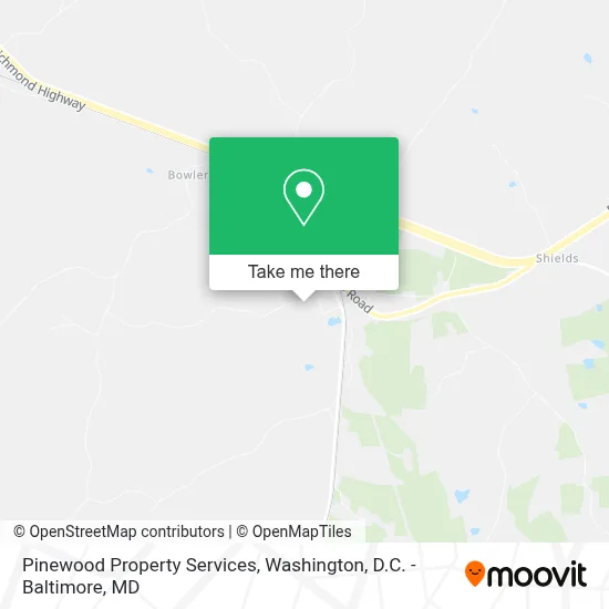 Pinewood Property Services map
