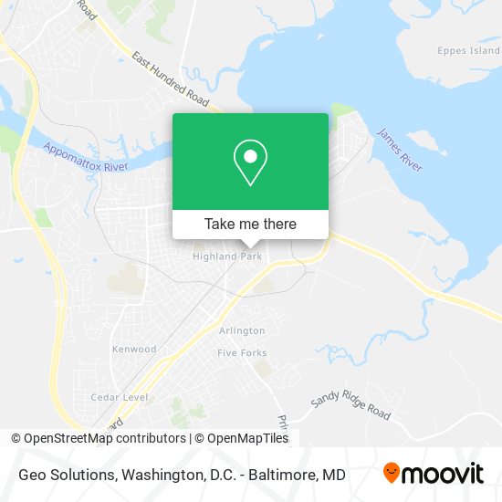 Geo Solutions map