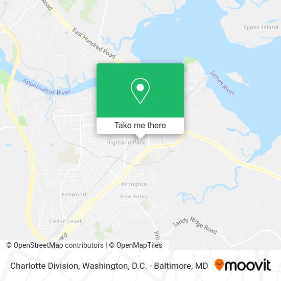 Charlotte Division map