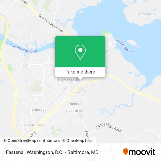 Fastenal map