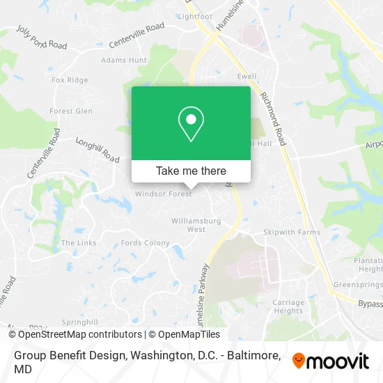 Group Benefit Design map
