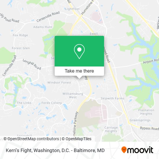 Kerri's Fight map