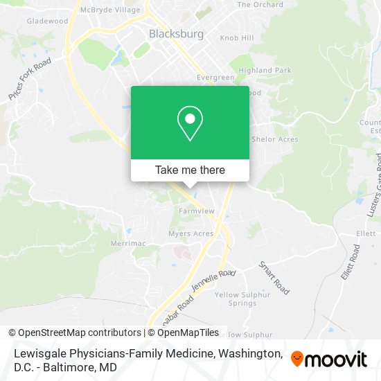 Mapa de Lewisgale Physicians-Family Medicine