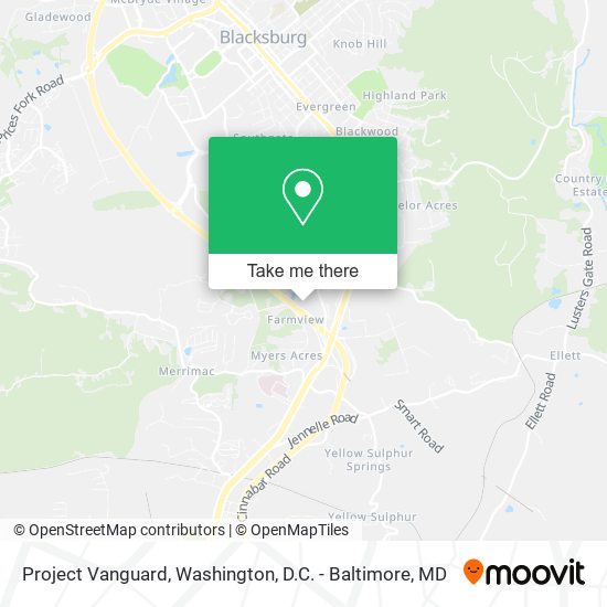 Mapa de Project Vanguard