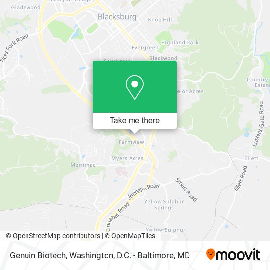Genuin Biotech map