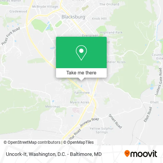 Uncork-It map