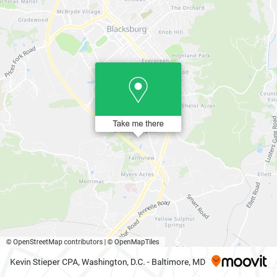 Kevin Stieper CPA map