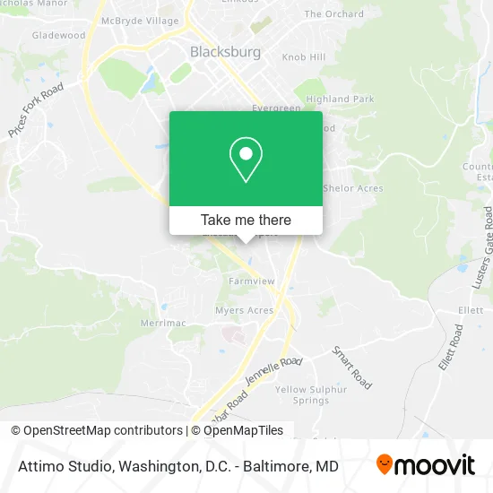 Attimo Studio map