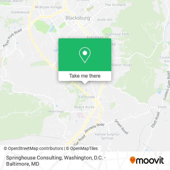 Springhouse Consulting map