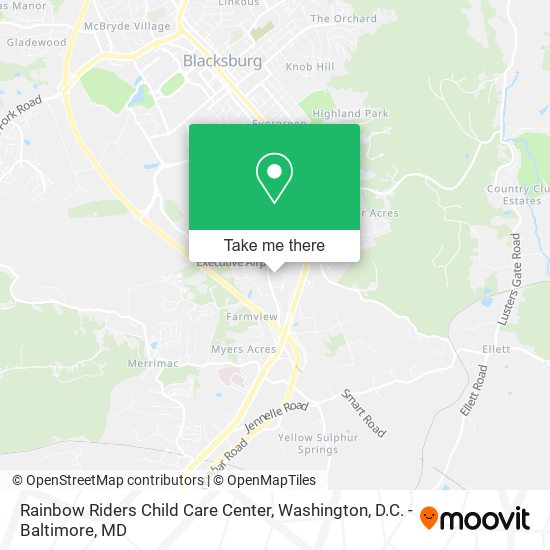 Rainbow Riders Child Care Center map