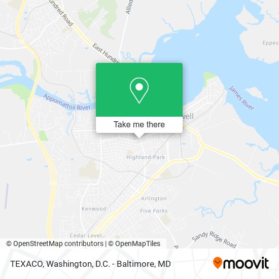 Mapa de TEXACO