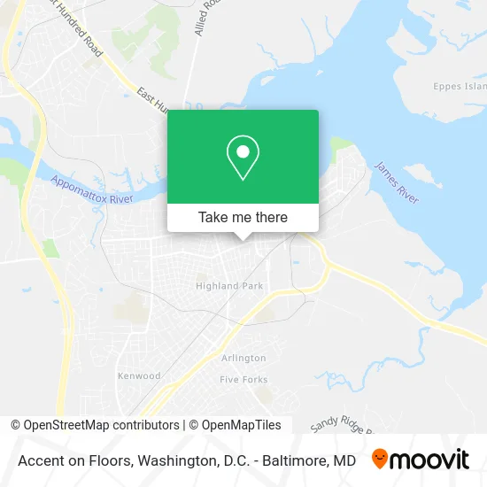 Accent on Floors map