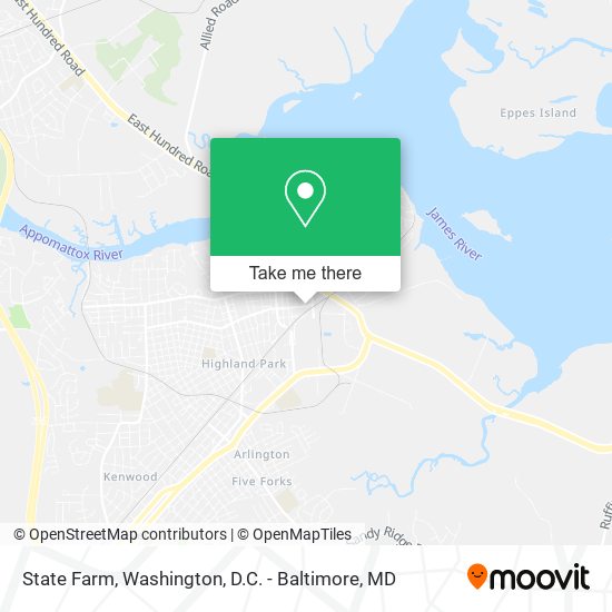 Mapa de State Farm