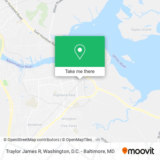 Mapa de Traylor James R