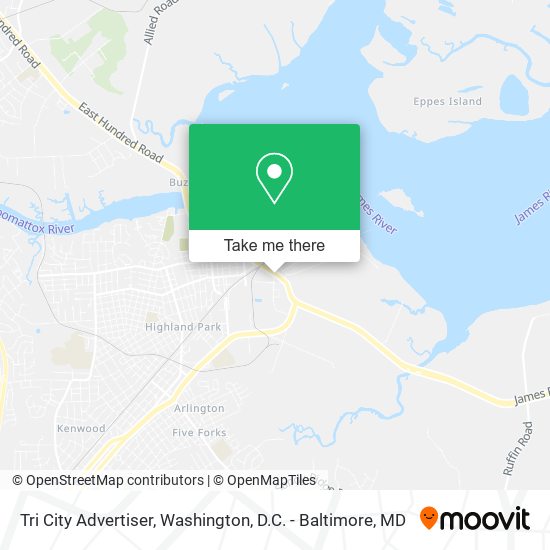 Tri City Advertiser map