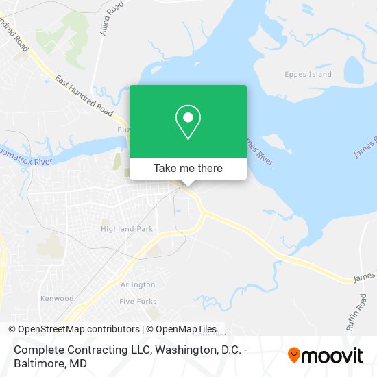 Complete Contracting LLC map