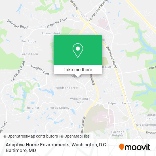 Mapa de Adaptive Home Environments