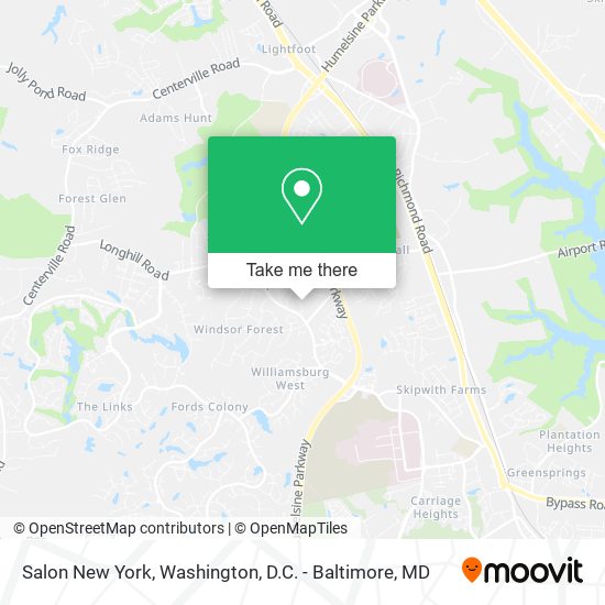 Salon New York map
