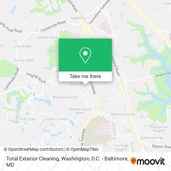 Mapa de Total Exterior Cleaning