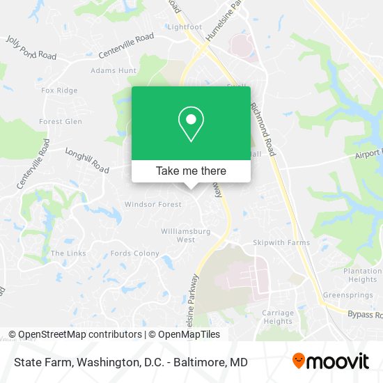 State Farm map