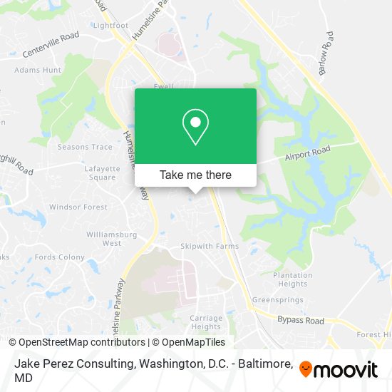 Jake Perez Consulting map