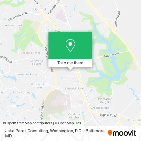 Jake Perez Consulting map