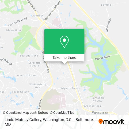 Linda Matney Gallery map