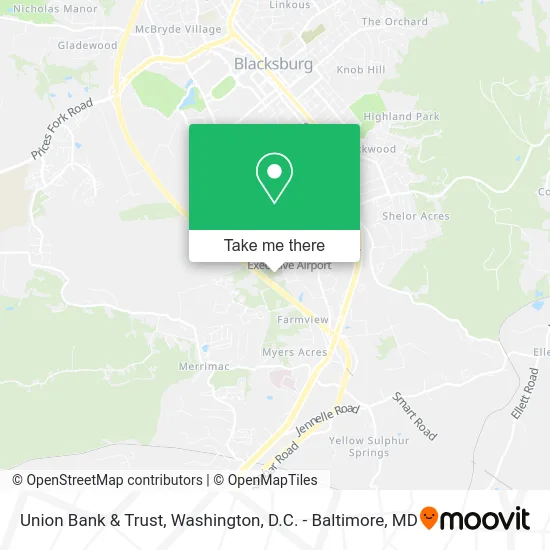 Union Bank & Trust map