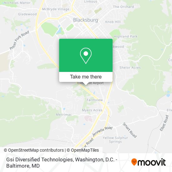 Gsi Diversified Technologies map