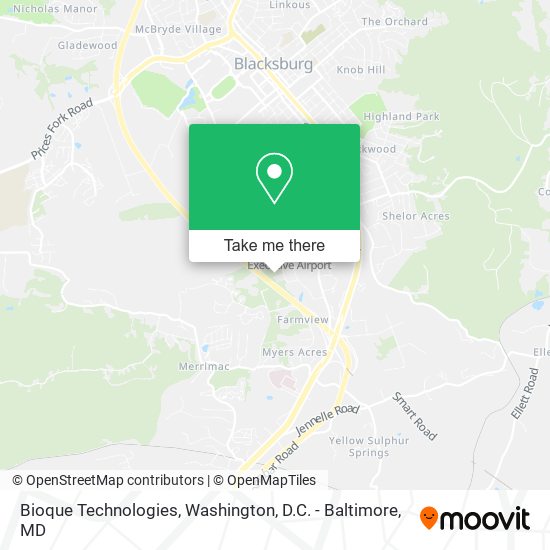 Mapa de Bioque Technologies
