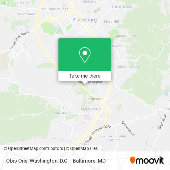 Obis One map