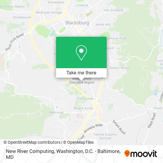 New River Computing map