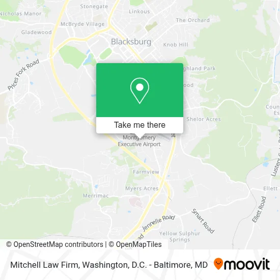 Mitchell Law Firm map