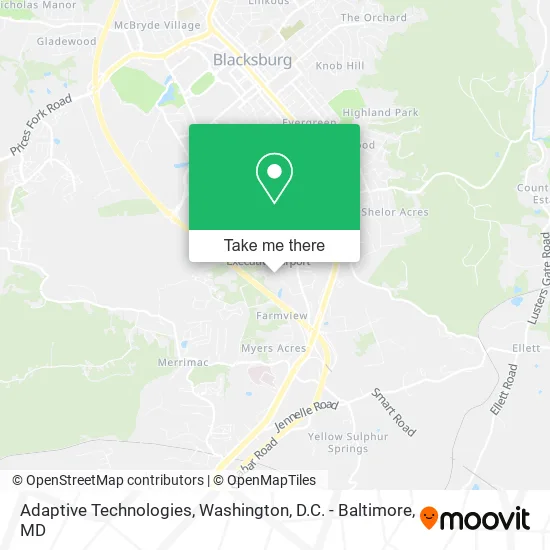 Adaptive Technologies map