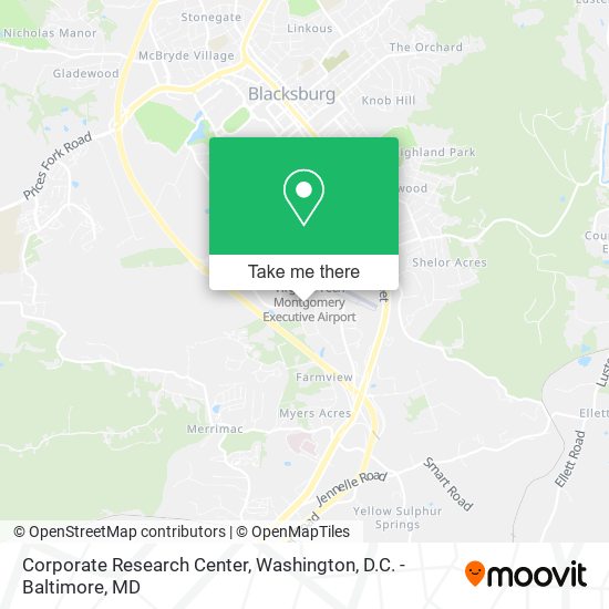 Mapa de Corporate Research Center