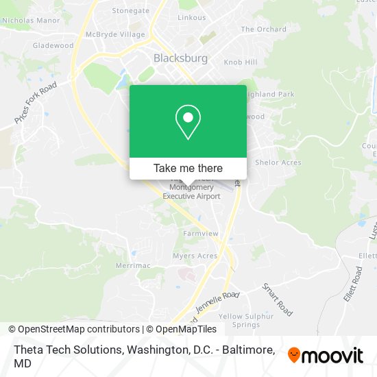 Mapa de Theta Tech Solutions