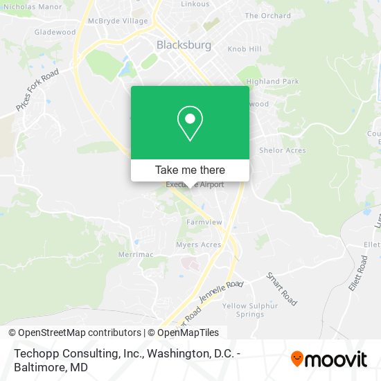 Techopp Consulting, Inc. map