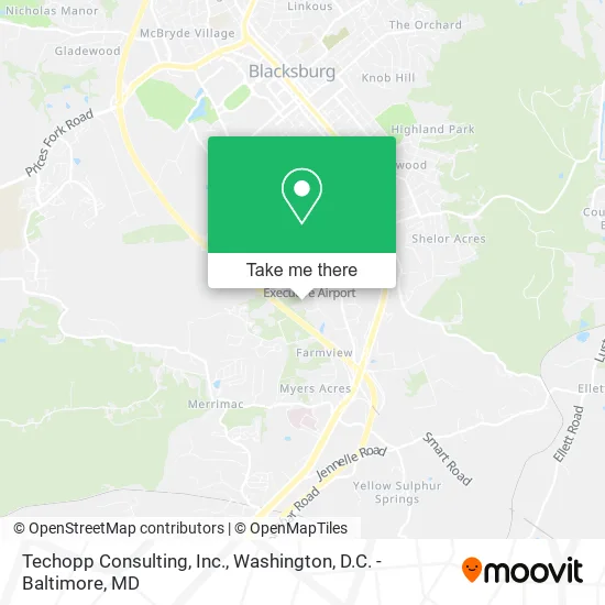 Techopp Consulting, Inc. map