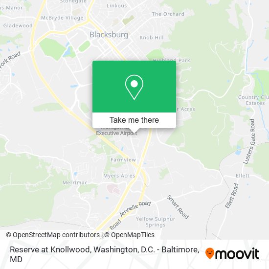 Reserve at Knollwood map