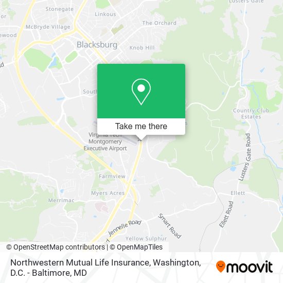 Mapa de Northwestern Mutual Life Insurance