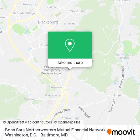 Bohn Sara Northerwestern Mutual Financial Network map