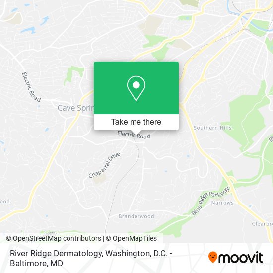 River Ridge Dermatology map