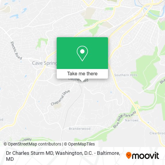 Dr Charles Sturm MD map
