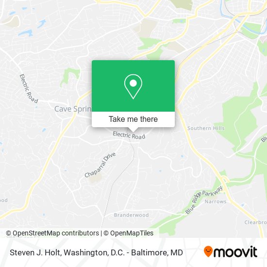 Mapa de Steven J. Holt